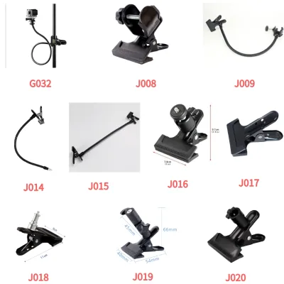 Heavy Duty Metal Fixed Photo Studio Photography Background Backdrop Camera Holder Clip