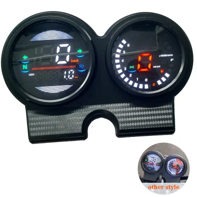 AKT NKD 125 Motorcycle Accessories LCD Digital Odometer Tachometer Moto Dashboard Fit for Akt Nkd 125 150 Ex75
