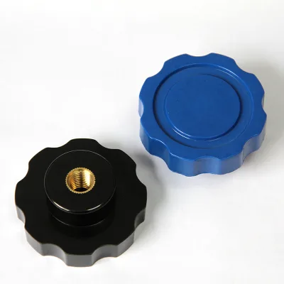 Bakelite Plane Star Valve Handwheel Brass Thread or Screw Mechanical Adjustment Handle Knob