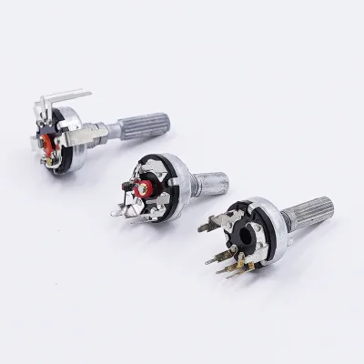 RV17 Voltage Resistant Control Audio Volume Potentiometer for Equipment Control Box Machinery and Automation