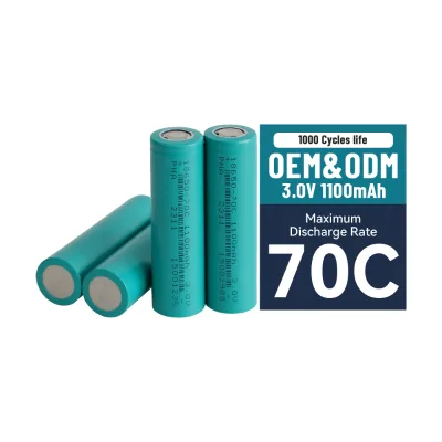 High Rate 18650 3.0V 3V 1100mAh Na-Ion Solar Battery Cells for Electric Cars CATL 70C SIB Product Category Sodium-Ion Batteries