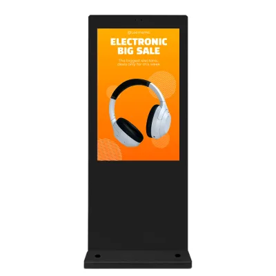 AOYI Mupi Light Box Digital Signage Outdoor LED Screen Display Poster Standing Advertising