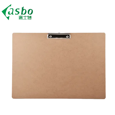 New Design Brown Board Wood A3 Wooden Clipboard