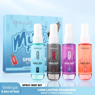 Wholesale Bosuya Fragrance Perfume Spray Set Non Alcoholic Long Lasting Floral Fruit Body Mist Niche Perfume 40ml