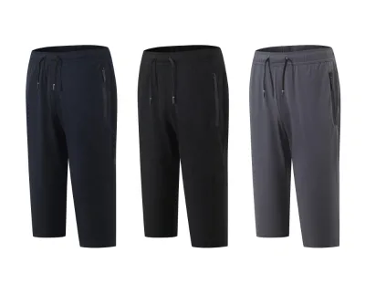 Wholesale Below Knee Length 3/4 Shorts Pocket Summer Pants