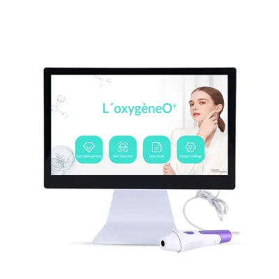 Premium Portable Multiple Languages Multifunctional Pores Moisture Skin Analyzer with Home Salon Use