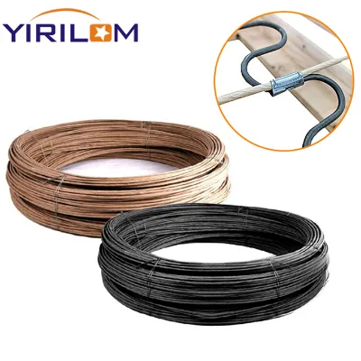 Hot-sale 1.6/2.0 mm Wire Diameter Paper or Plastic Covered Fixing Wire for Sofa Spring Balance