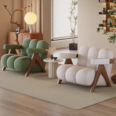 Comfortable Dual-Use Medieval Style Velvet Waiting Chairs for Salon Hotel Hospital Use-Commercial Indoor Furniture