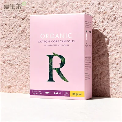 Eisungrain Comfort Fit Tampons with Smooth Touch Applicator, Flexible & Discrete Feminine Care, Regular Absorbency, 16 Count
