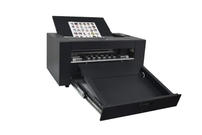 SV370BL Drawer Style Paper Tray Die Cutter Brushless Motor QR Code Camera Contour Cutting Plotter for Sticker Label Card