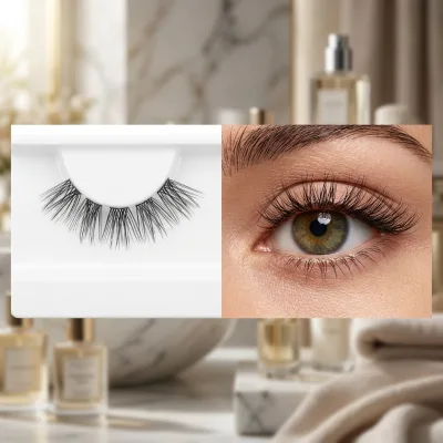 Private Label Natural Silk Eyelash Clusters 14mm Lifelike Reusable Individual Lash Extensions Custom Logo Lash Supplier