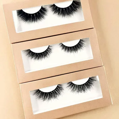 High Quality Silk Eyelashes Vendor Wispy 3d Faux Mink Eyelashes Whispy Eyelashes