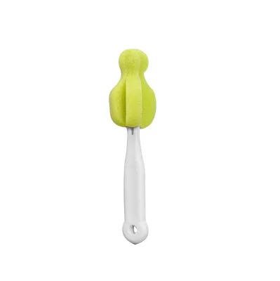 Baby Bottle Nipple Brush Universal Sponge Nipple Wide-mouth Standard Nipple Cleaning Brush