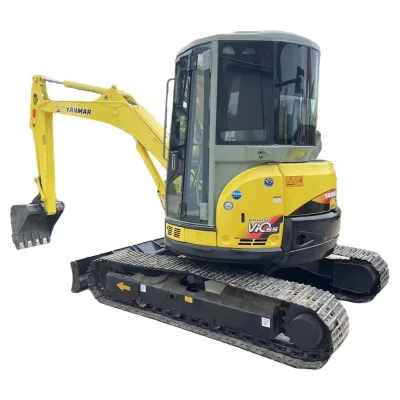 99% New Mini Used Digger 5-ton Track Type Excavator Low Working Hours Featuring Yanmar Engine Motor Gearbox Gear Core Components