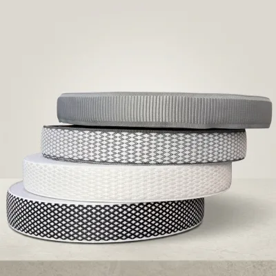 Popular Multi-use 40mm Woven Binding Tape Mattress Webbing Jacquard Bands