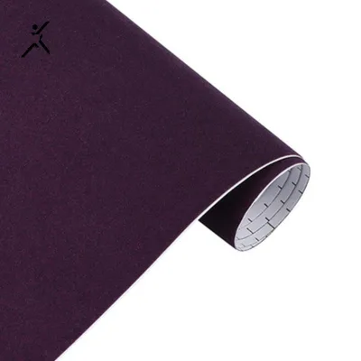Popular PVC Color Changing Suede Vinyl Wrap Film Purple Car Wrapping Sheet Sticker for Vehicle Decal