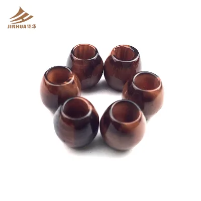 In Stock Resin Round Bead Straight Hole Loose Bead Handmade DIY Beaded Underwear Accessories