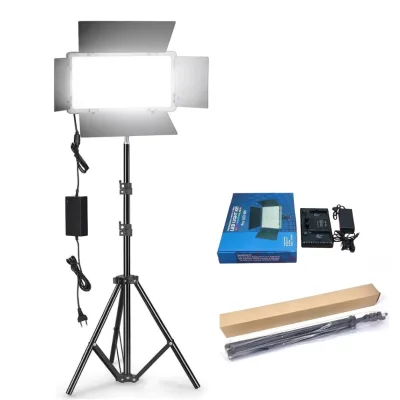 Professional LED Photography Studio Light 800 40W Flat Panel Square Fill Light for TikTok/Vlogging/Video Shooting/Live Streaming