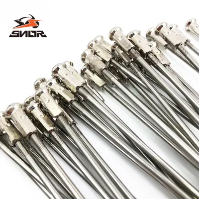 SNOR 2000-2020 Motorcycle 18" 19" 21" Spokes Nipples Kit Wheel Hub Wire Rims Spoke Cap for HONDA CR125 CRF250R CRF250X CRF450X