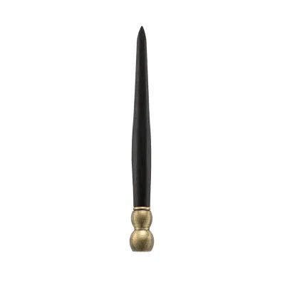 Brass Sandalwood Signature Pen Style Advertising Gift Solid Wood Pen Neutral Pen Engraving