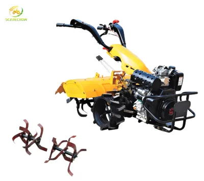 2025 Latest Model Self-Propelled 12HP Four-Wheel Drive Farm Tiller High Productivity Power Tiller for Mountainous Areas