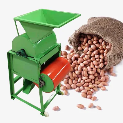 Unique Features Groundnut Sesame Seed Removing Stone Cleaning Machine Nuts Shelling Machine Popular Peanut Thresher