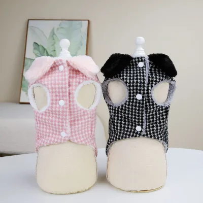 Teddy Cat Pet Clothes Thickened in Winter 23 Thousand Birds Large