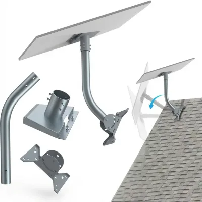 Starlink Gen 3 Wall Mount Bracket Carbon Steel Standard Dish with Mounting Kit Waterproof Durable Stable Performance Accessories