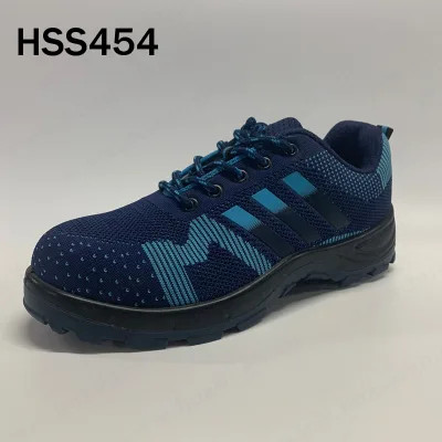 LXG,two Colors PU/PU Injection Outsole Construction Safety Shoes Refreshing Safety Toe Tennis Shoes HSS454