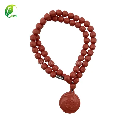 Red Tourmaline Natural Stone Healing Beads DIY Necklace