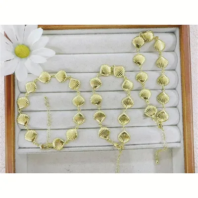 CH-CKT0609 Fashion Summer styles bracelet,Plating copper jewelry bracelet,Adjustable shell shaped bracelet wholesale
