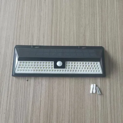 High Quality 118 LED Outdoor Solar Garden Lamp Waterproof Motion Sensor Wall Lights PC Body IP65 DC Power Supply Cheap Price