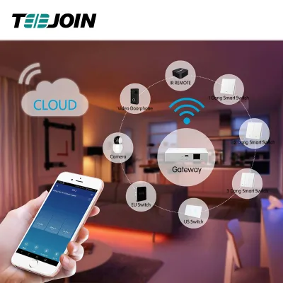 Smart System for Home Tuya Smart Life Home Security Alarm System with Wireless Pir Motion Sensor and Ip Camera Security System