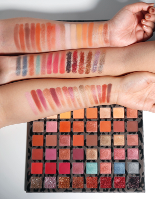 Cosmetics Makeup 48 Color Leopard Eyeshadow Palette Makeup Private Label Vegan Cosmeics Eyeshadow
