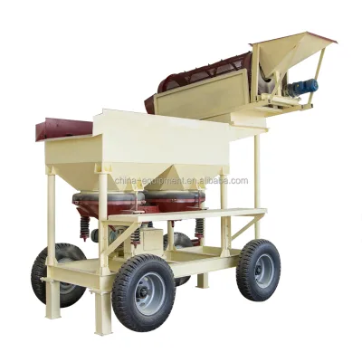 Gold Jigger Mineral Separation Tantalum Niobium Jig Concentrator Small Diamond Mining Jig Equipment