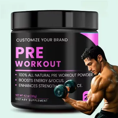Private Label OEM Pre Workout Energy Sports Nutrition Supplements Suplementos Deportivos for Muscle Growth