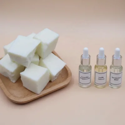 Natural Soy Wax Block Candles Eco-Friendly Handmade Sheets for Holiday Tea Lights