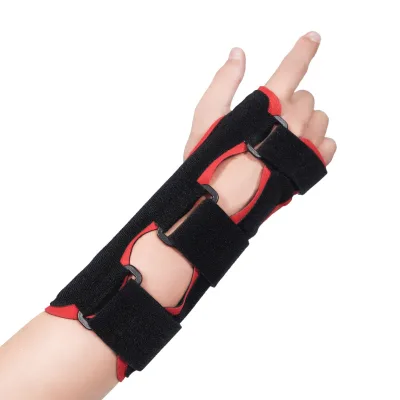 Hot Sale Men's Women's Sports Fitness Wrist Brace Anatomically Engineered Adjustable Straps Polyester Wrist Support