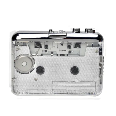 Transparent case Portable Cassette Player Tape to MP3 Audio Converter