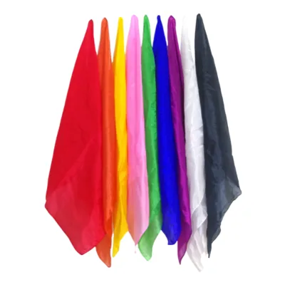 45cm Real Silk Magic Scarves-Card Magic Tricks Disappearing Feature One Size