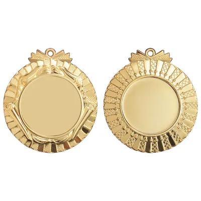 65MM Gold Silver Bronze Metal Award Medals Game Medals Sports Competition Winner Medals Souvenir for Sport Company Anniversaries