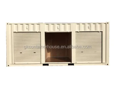 Customized  Insulated Self Storage Containers with Multi Roll- up Doors 20ft 40ft Self Storage Units