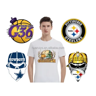 High Quality Factory Wholesale Vinyl Heat Transfer Design Washable Custom Printed T-shirt Clothing Vinyl Heat Transfer Design
