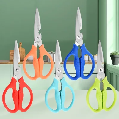 Angele Durable Stainless Steel Kitchen Scissors Eco-Friendly Modern-Style Multi-Purpose Ergonomic Comfort Grip Easy Clean Design