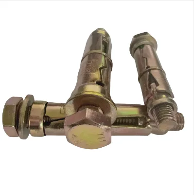 4.8 Grade Heavy Carbon Steel M8*60 Concrete Expansion Anchor Set with Gecko Bolts Three/four Piece Hexagonal Head Type
