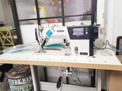 NEWBrother 7300B Industrial Flatbed Sewing Machine - Computerized Direct Drive Automatic Thread Cutting