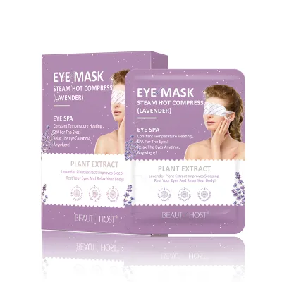 Self Heating Warming Heated Eyemasks Steam Warm Heat Compress Soothe Relax Tired Strained Eyes Lavender Steam Eye Mask Patch