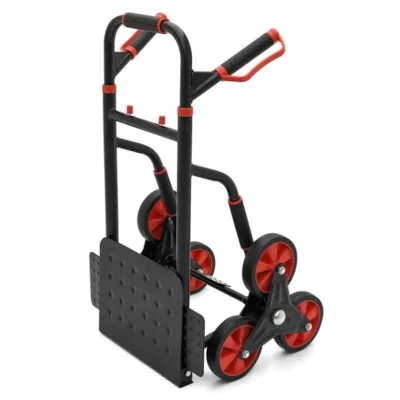 Hot Sale Heavy Duty Steel Foldable Climb Stairs Trolley 150kg / 250KGS 6 Wheels