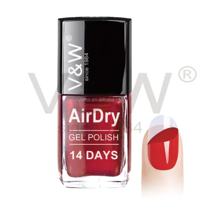 Free Sample Non Toxic Healthy Long Lasting 14days air Dry Nail Polish Quick Dry