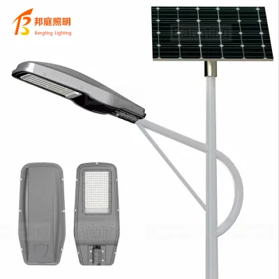 Project Use Energy Saving Industrial Solar Street Light Warm White 100W 200W 300W Parking Lots Lighting